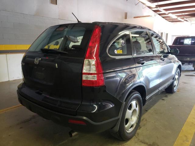 5J6RE48348L002305 - 2008 HONDA CRV BLACK photo 4