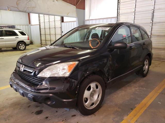 5J6RE48348L002305 - 2008 HONDA CRV BLACK photo 9