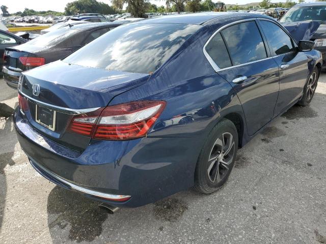 1HGCR2F3XGA135914 - 2016 HONDA ACCORD LX BLUE photo 4