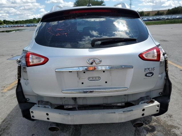 JNKAJ09E38M304197 - 2008 INFINITI EX35 BASE SILVER photo 9