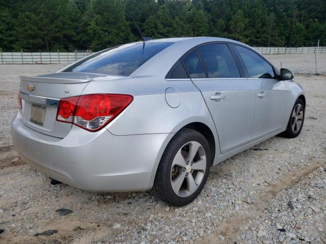 1G1PG5S92B7151783 - 2011 CHEVROLET CRUZE LT SILVER photo 4