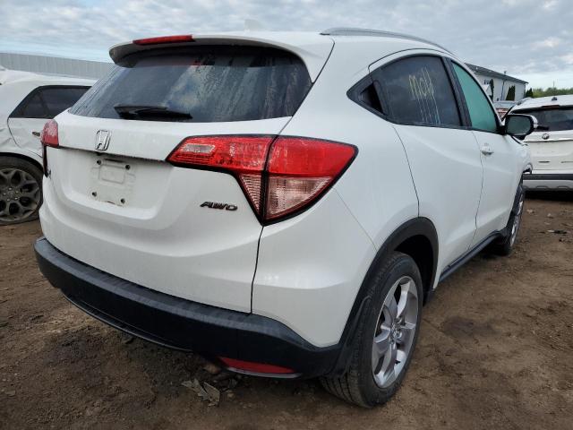 3CZRU6H74HM734207 - 2017 HONDA HR-V WHITE photo 4