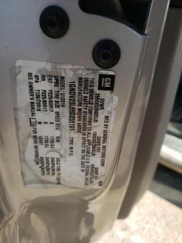 1GNDV23L65D235191 - 2005 CHEVROLET UPLANDER L 银色 照片 10