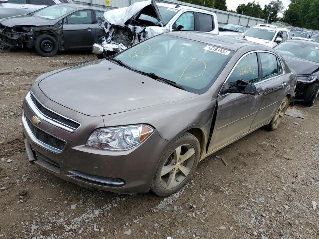 1G1ZC5E03CF241887 - 2012 CHEVROLET MALIBU 1LT ნაცრისფერი ფოტო 2