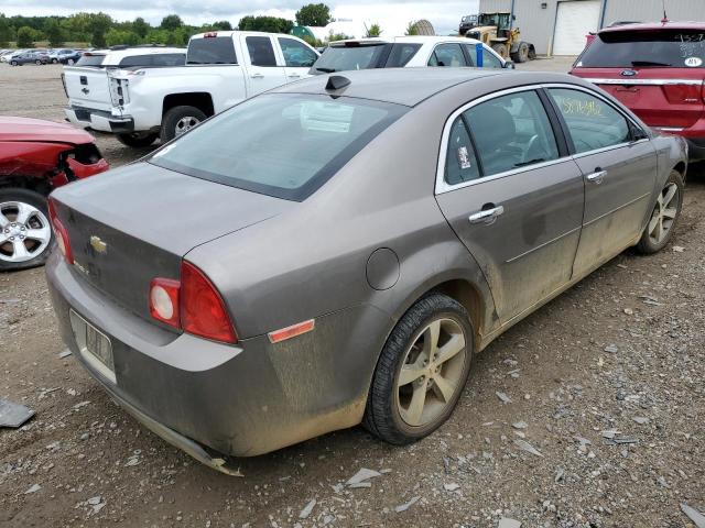 1G1ZC5E03CF241887 - 2012 CHEVROLET MALIBU 1LT ნაცრისფერი ფოტო 4