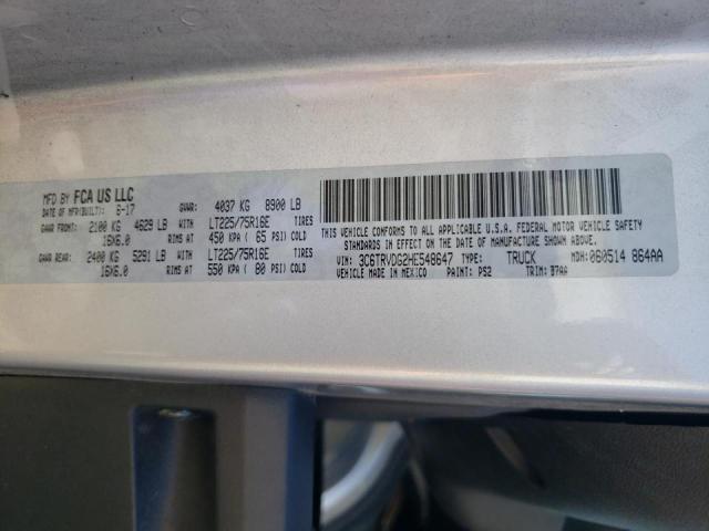 3C6TRVDG2HE548647 - 2017 RAM PROMASTER 蓝色 照片 10