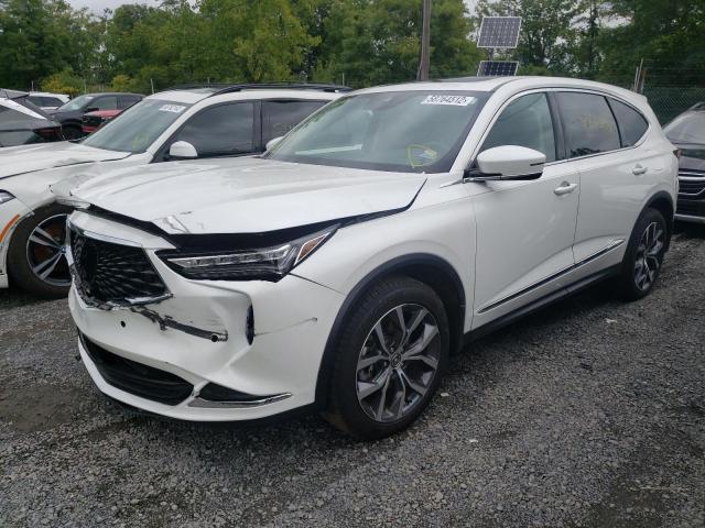 5J8YD9H49NL008642 - 2022 ACURA MDX TECHNOLOGY  photo 2