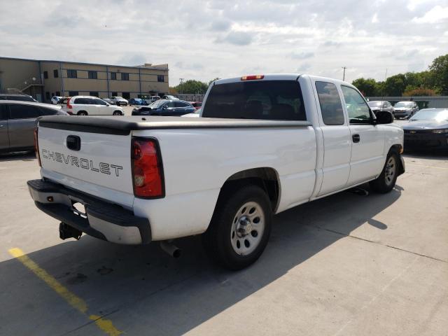 1GCEC19Z57Z203461 - 2007 CHEVROLET SILVERADO WHITE photo 4