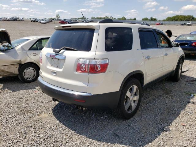 1GKKRREDXBJ276363 - 2011 GMC ACADIA WHITE photo 4