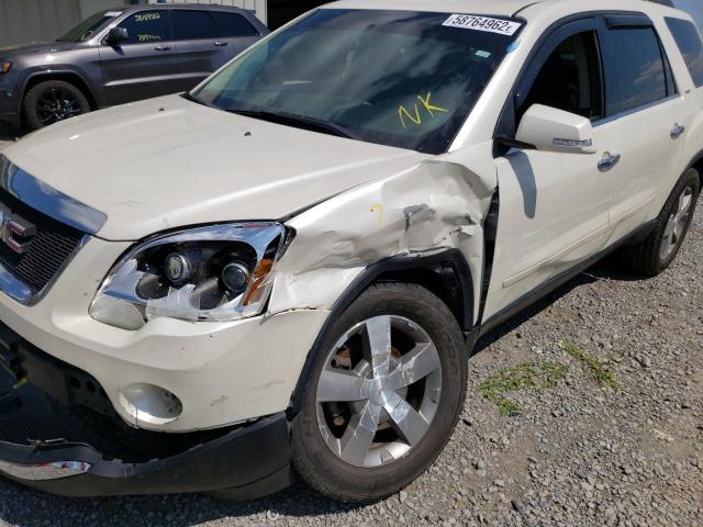 1GKKRREDXBJ276363 - 2011 GMC ACADIA WHITE photo 9