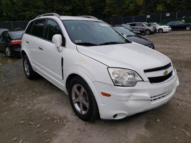 3GNAL3EK1DS642028 - 2013 CHEVROLET CAPTIVA LT WHITE photo 1