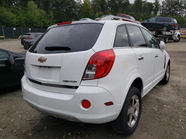 3GNAL3EK1DS642028 - 2013 CHEVROLET CAPTIVA LT WHITE photo 4