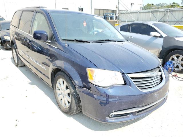 2C4RC1BG1ER306944 - 2014 CHRYSLER TOWN & COU BLUE photo 1