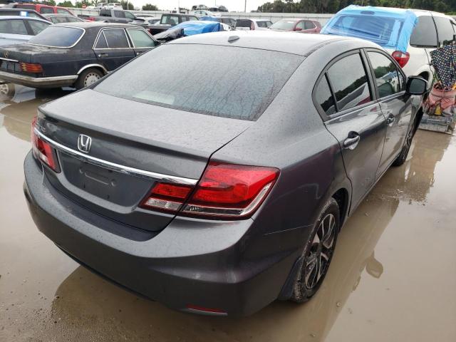 19XFB2F90DE050691 - 2013 HONDA CIVIC EXL 灰色 照片 4