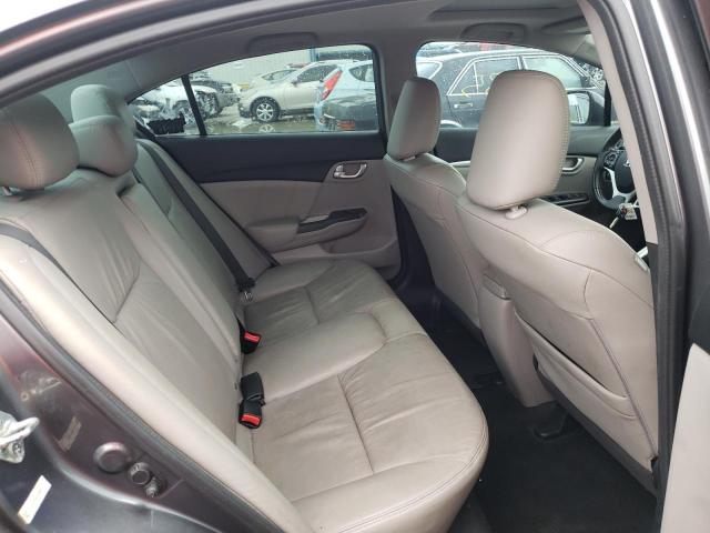19XFB2F90DE050691 - 2013 HONDA CIVIC EXL 灰色 照片 6