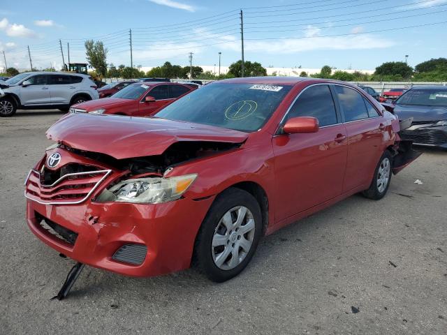 4T4BF3EKXBR124762 - 2011 TOYOTA CAMRY BASE RED photo 2