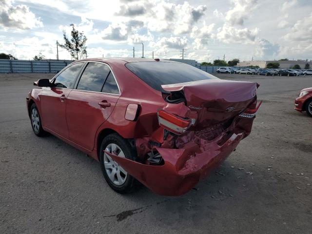 4T4BF3EKXBR124762 - 2011 TOYOTA CAMRY BASE RED photo 3