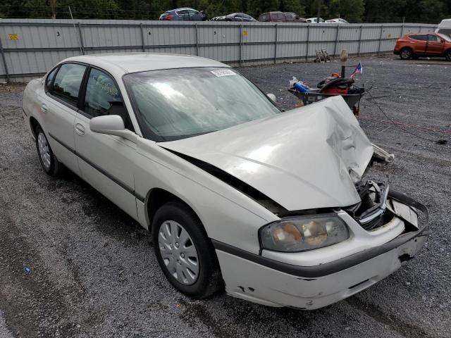 2G1WF52E639162863 - 2003 CHEVROLET IMPALA WHITE photo 1