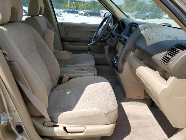 SHSRD68596U405503 - 2006 HONDA CR-V LX TAN photo 5