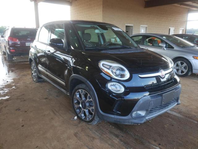 ZFBCFADH5EZ015777 - 2014 FIAT 500L TREKK BLACK photo 1