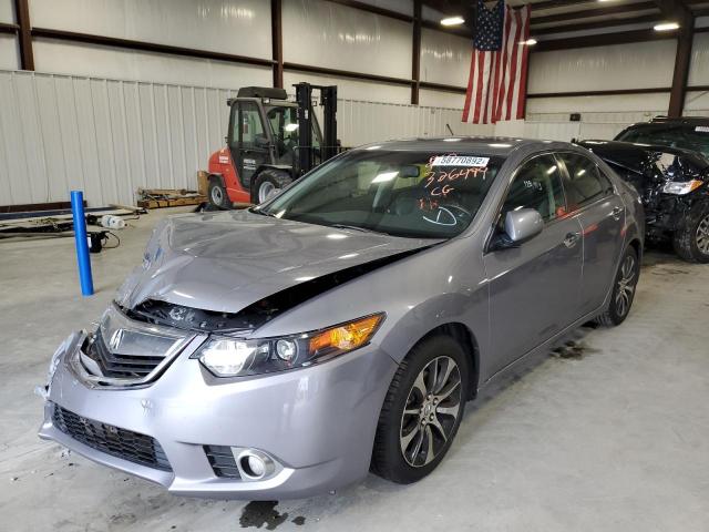 JH4CU2F68CC010236 - 2012 ACURA TSX TECH GRAY photo 2