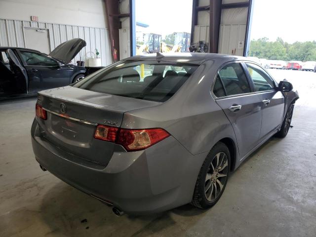 JH4CU2F68CC010236 - 2012 ACURA TSX TECH GRAY photo 4