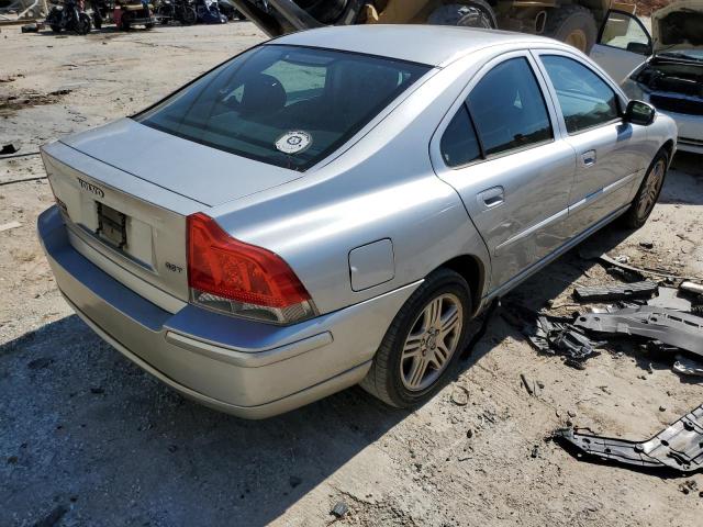 YV1RS592872644826 - 2007 VOLVO S60 2.5T SILVER photo 4