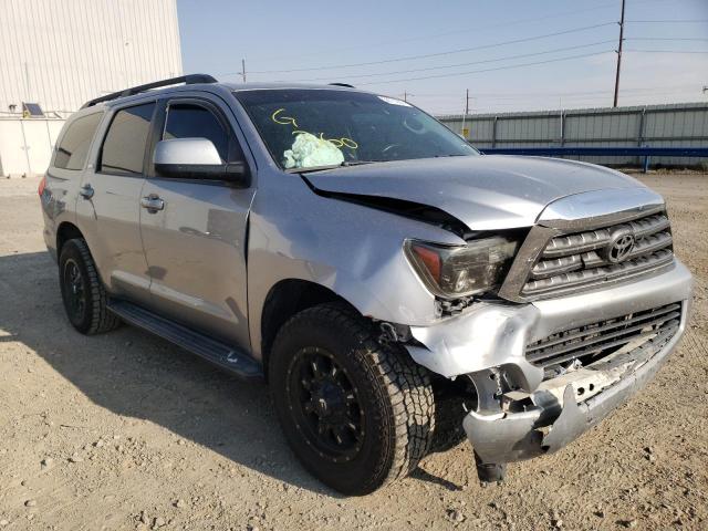 5TDBY5G12DS074519 - 2013 TOYOTA SEQUOIA SR SILVER photo 1