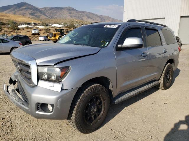 5TDBY5G12DS074519 - 2013 TOYOTA SEQUOIA SR SILVER photo 2