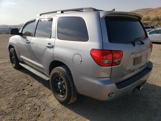 5TDBY5G12DS074519 - 2013 TOYOTA SEQUOIA SR SILVER photo 3