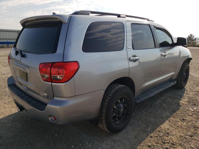 5TDBY5G12DS074519 - 2013 TOYOTA SEQUOIA SR SILVER photo 4