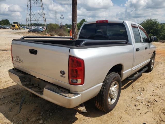 3D7KA28D14G174109 - 2004 DODGE RAM 2500 S SILVER photo 4