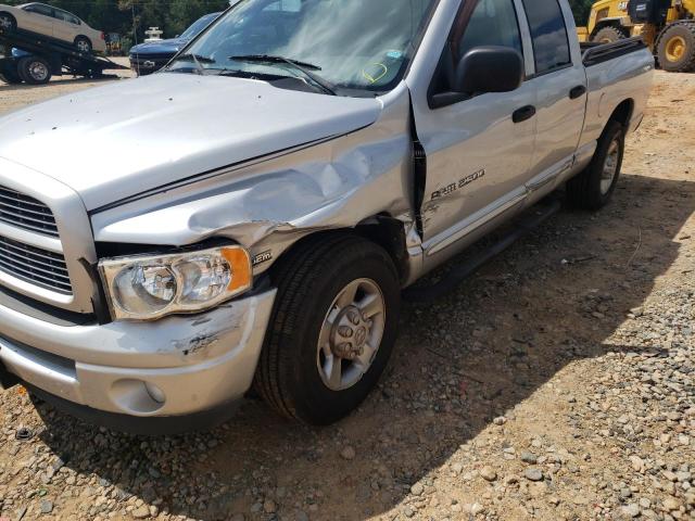 3D7KA28D14G174109 - 2004 DODGE RAM 2500 S SILVER photo 9