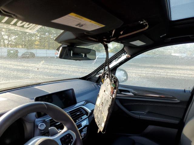 5UXTY9C08M9E84623 - 2021 BMW X3 XDRIVEM შავი ფოტო 9