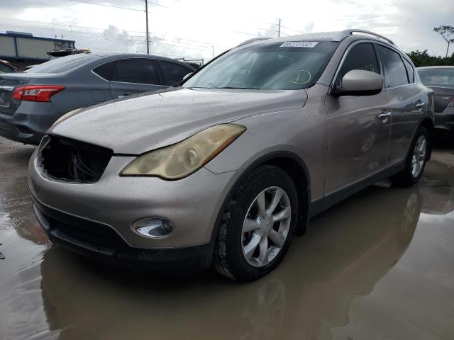 JNKAJ09EX8M304519 - 2008 INFINITI EX35 BASE BEIGE photo 2