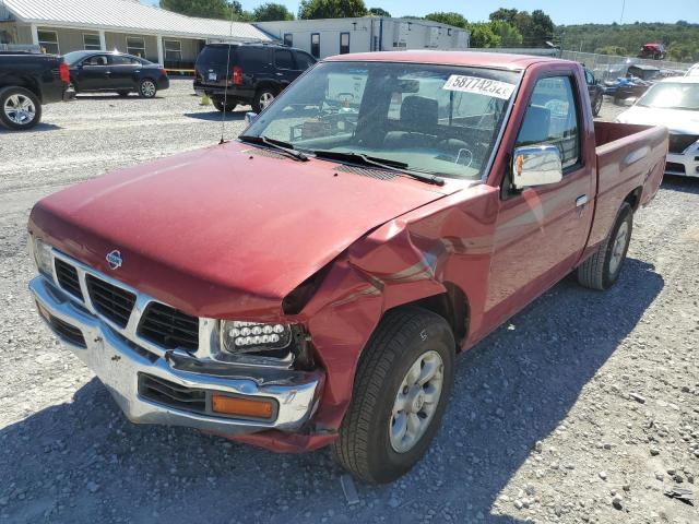 1N6SD11S8VC376600 - 1997 NISSAN TRUCK BASE MAROON photo 2