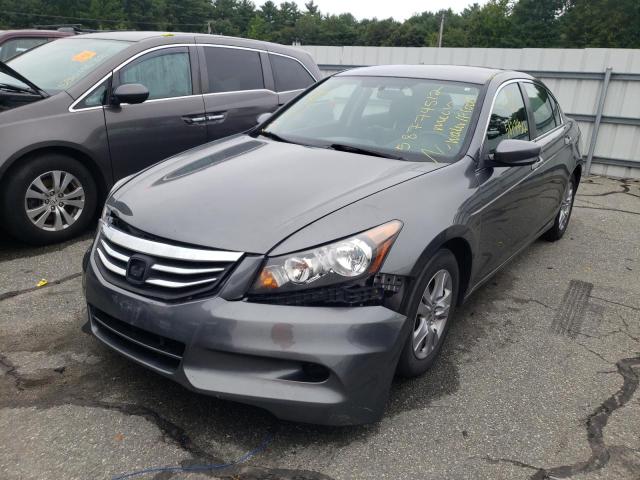 1HGCP2F63CA068552 - 2012 HONDA ACCORD SE GRAY photo 2