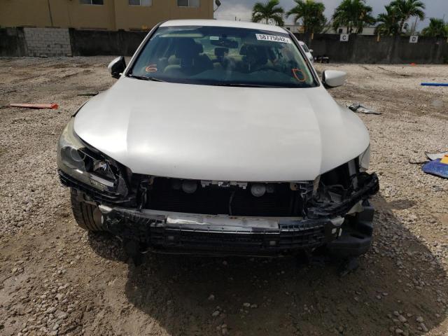 1HGCR2F37EA024363 - 2014 HONDA ACCORD LX WHITE photo 9