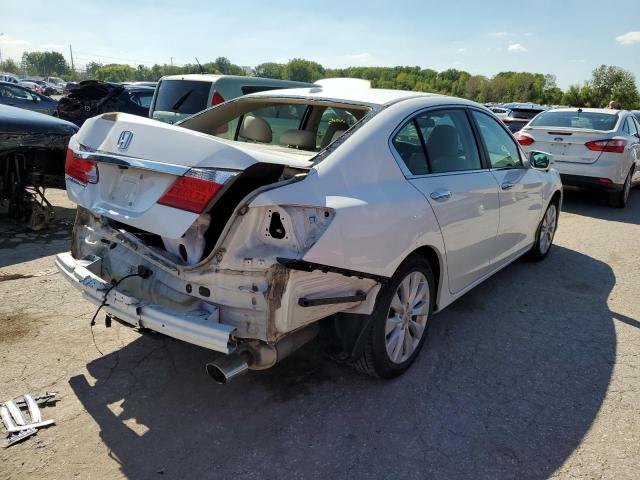 1HGCR2F80DA167455 - 2013 HONDA ACCORD EXL WHITE photo 4