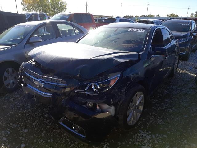 1G11H5SA0DF144918 - 2013 CHEVROLET MALIBU LTZ შავი ფოტო 2