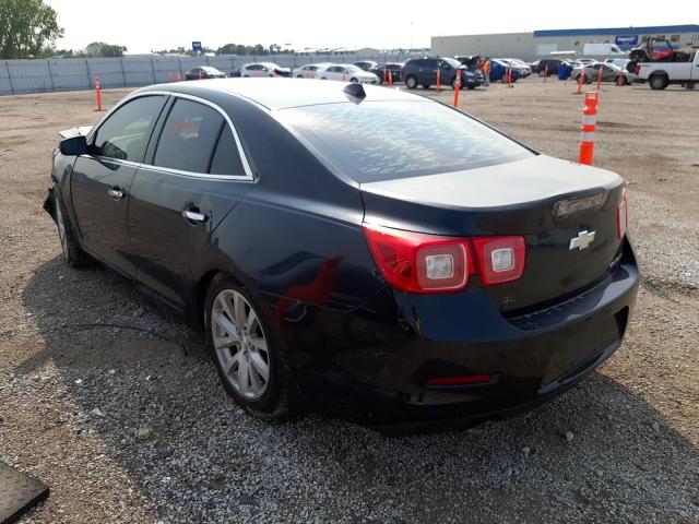 1G11H5SA0DF144918 - 2013 CHEVROLET MALIBU LTZ შავი ფოტო 3