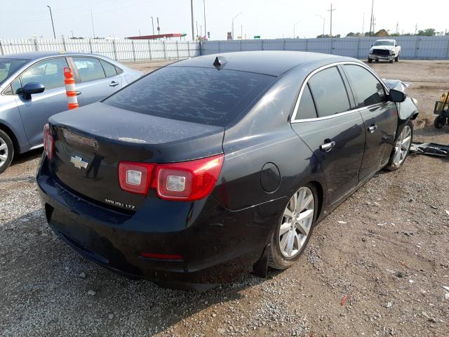 1G11H5SA0DF144918 - 2013 CHEVROLET MALIBU LTZ შავი ფოტო 4