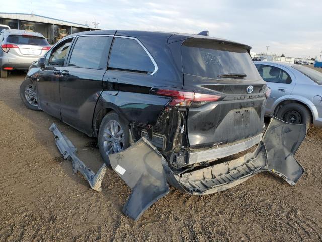 5TDKRKEC2NS090074 - 2022 TOYOTA SIENNA LE BLACK photo 3