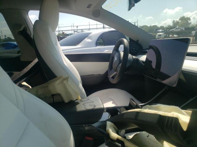 5YJYGDEE8LF021985 - 2020 TESLA MODEL Y أبيض صورة 5