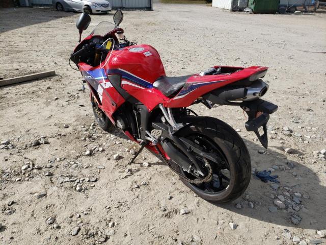 JH2PC40J7MK700086 - 2021 HONDA CBR600 RA RED photo 3