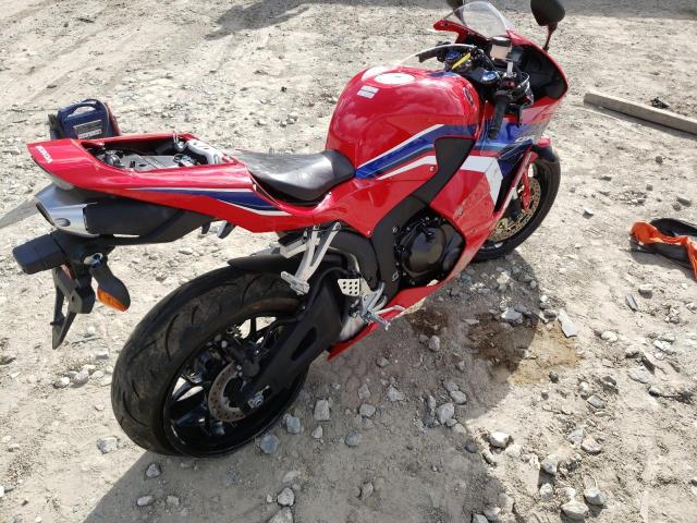 JH2PC40J7MK700086 - 2021 HONDA CBR600 RA RED photo 4