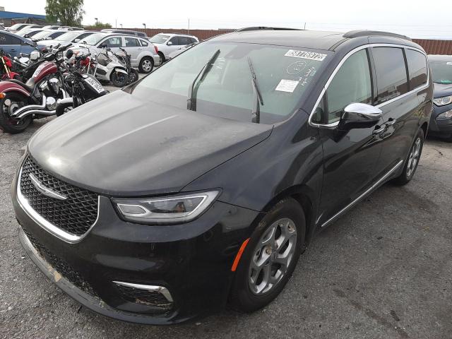 2C4RC1GG1NR152888 - 2022 CHRYSLER PACIFICA L BLACK photo 2