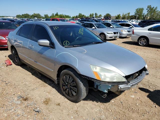 3HGCM56437G703818 - 2007 HONDA ACCORD LX SILVER photo 1