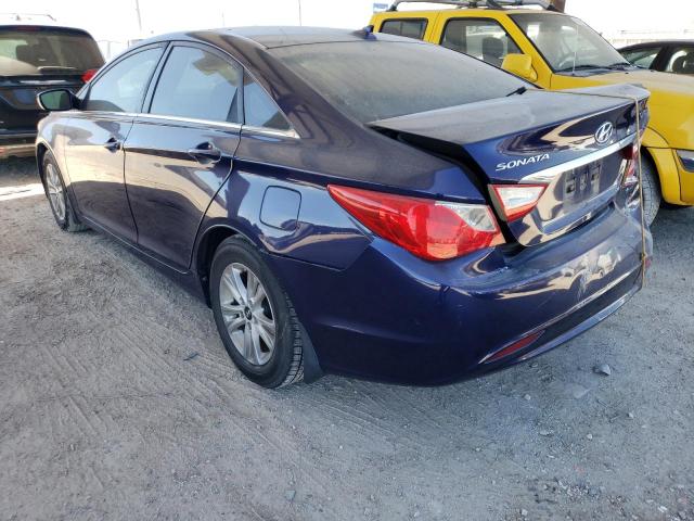 5NPEB4AC5DH521675 - 2013 HYUNDAI SONATA GLS PURPLE photo 3