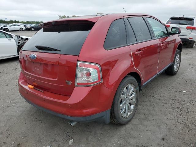 2FMDK49C17BA89789 - 2007 FORD EDGE SEL P RED photo 4